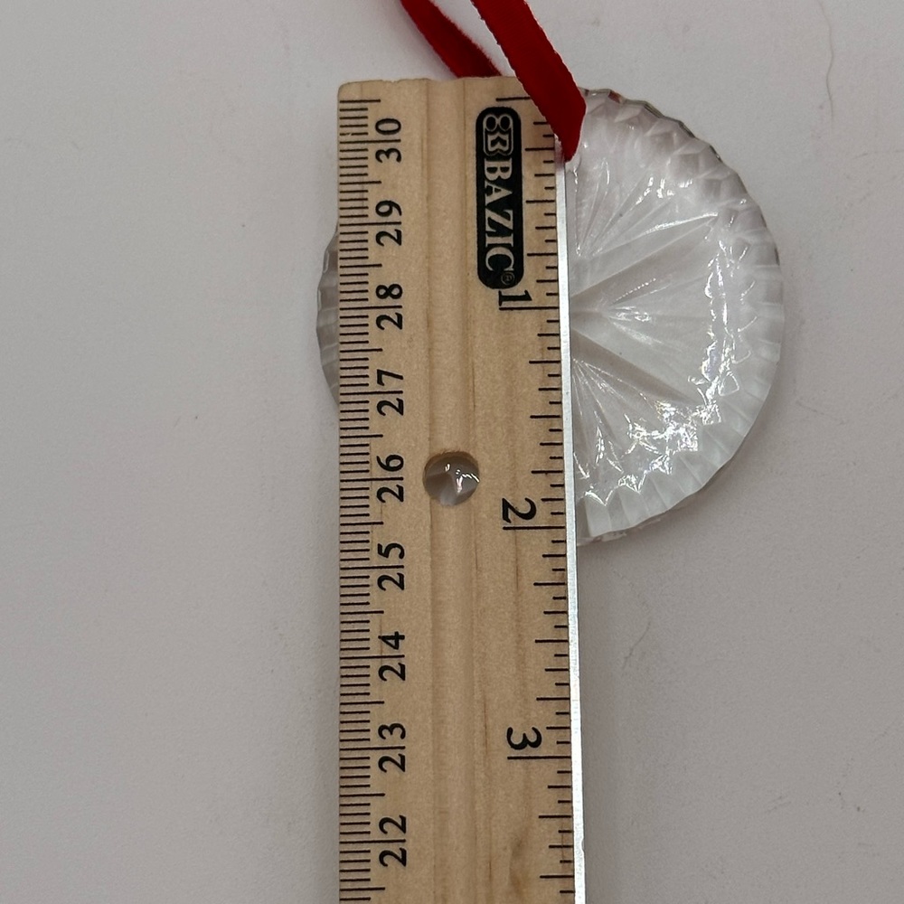 WATERFORD ROUND SNOWFLAKE ORNAMENT. - Picture 12 of 12